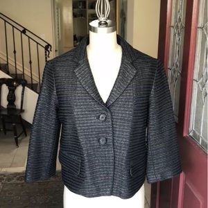 Robert Rodriguez Black 3/4  Sleeve  Blazer Sz8